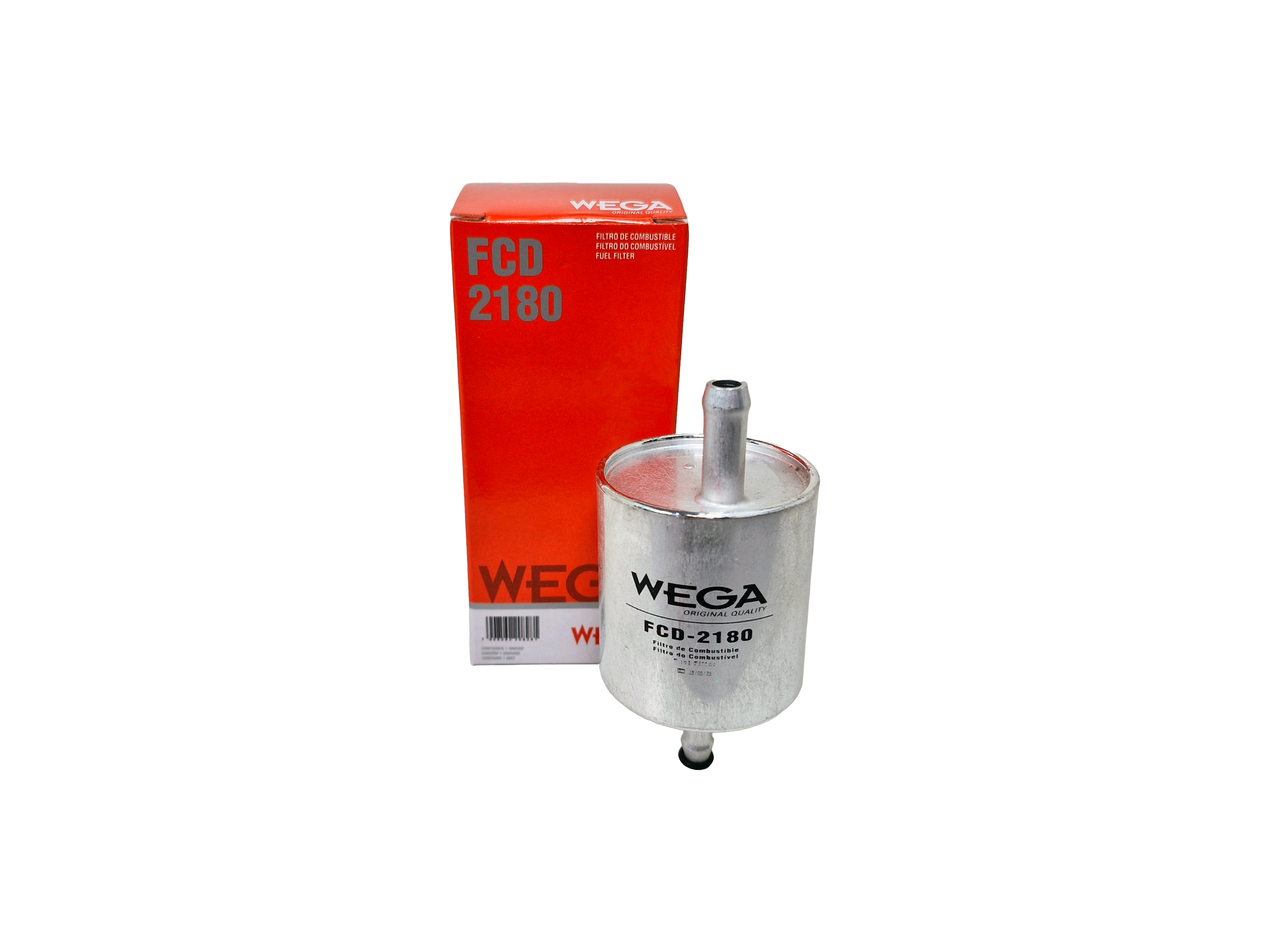 Filtro Blindado de Combustível - Wega - FCD-2180