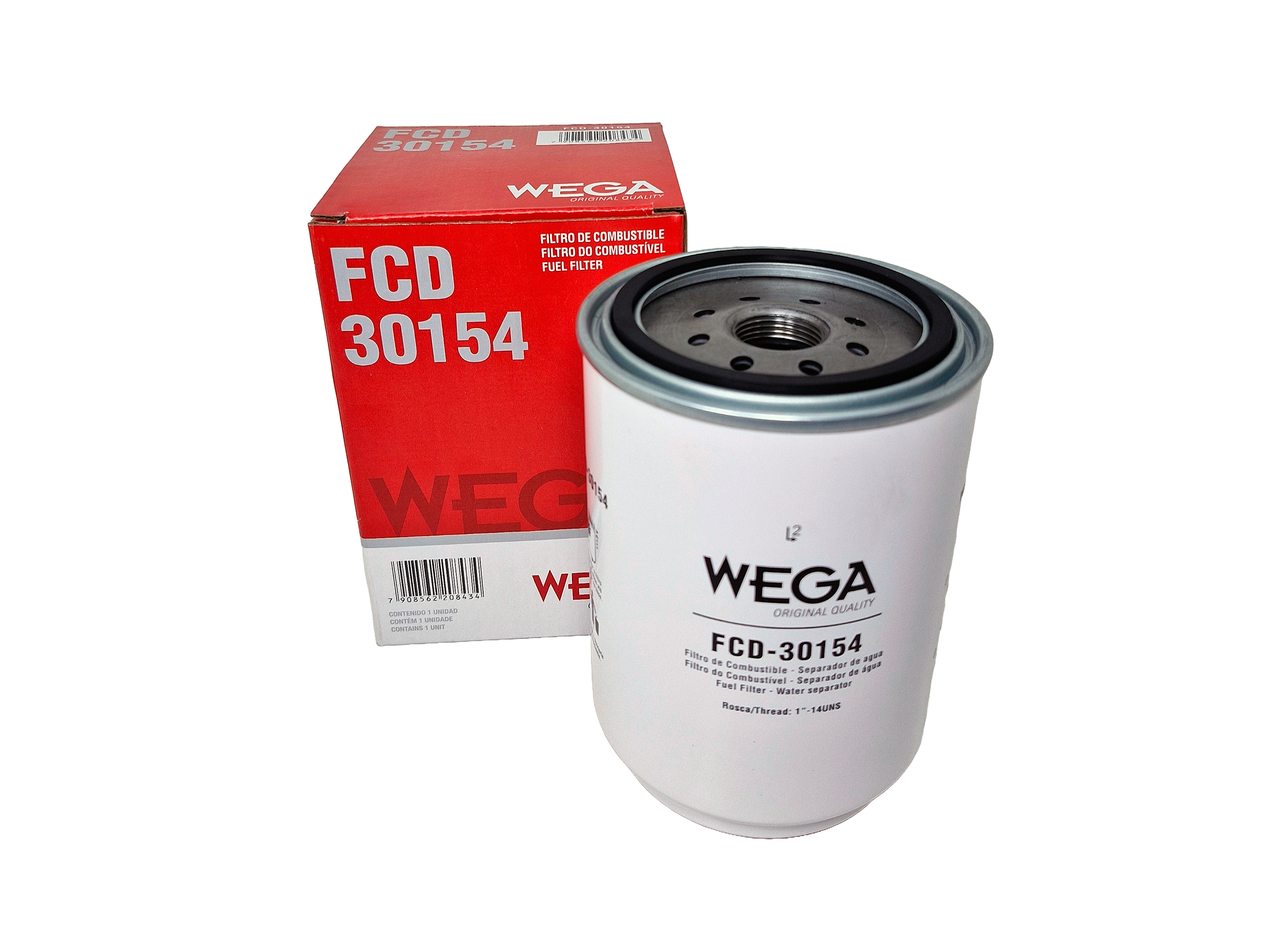 Filtro Blindado de Combustível - Wega - FCD-30154