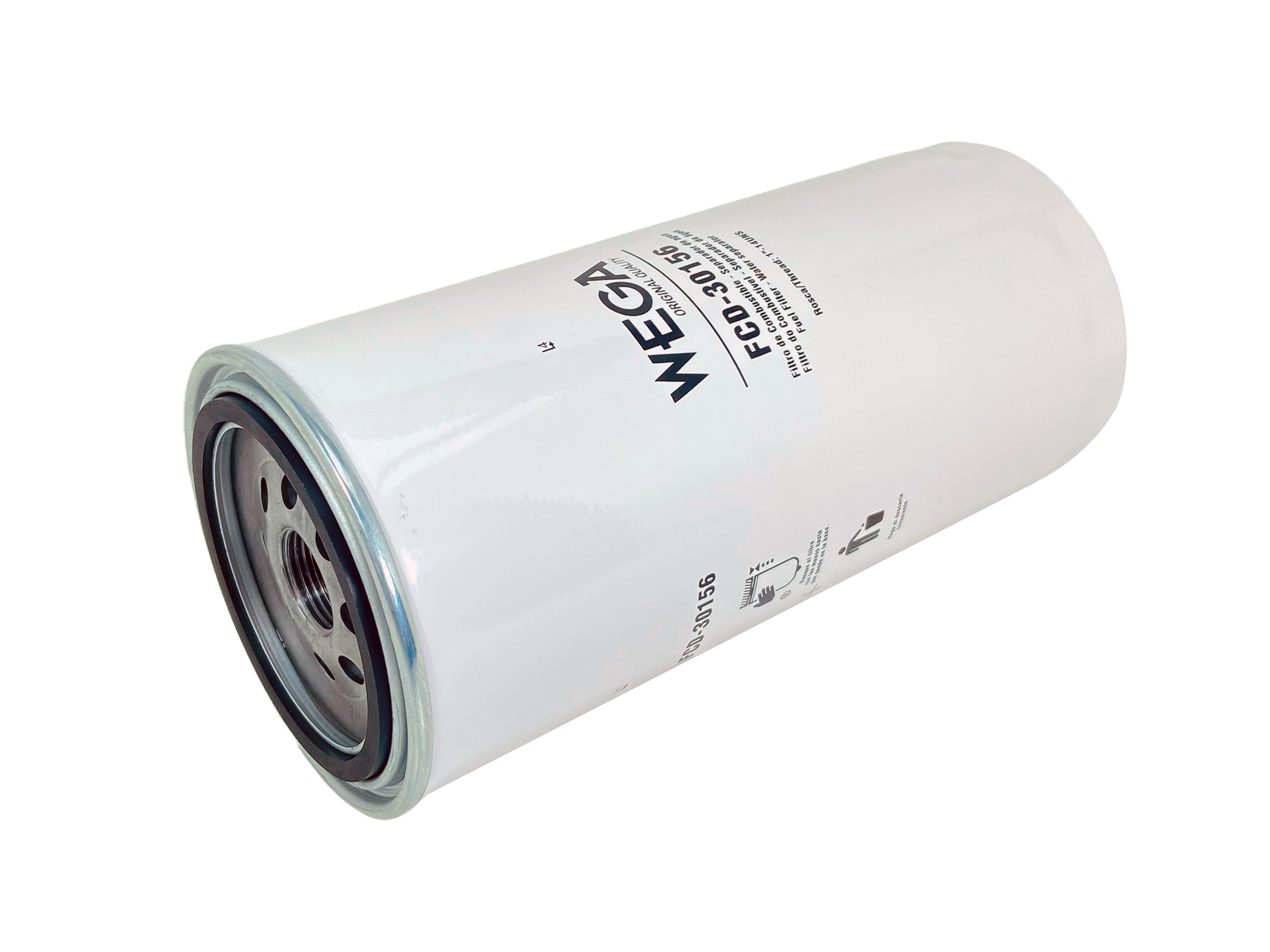 Filtro Blindado de Combustível com Dreno - Wega - FCD-30156