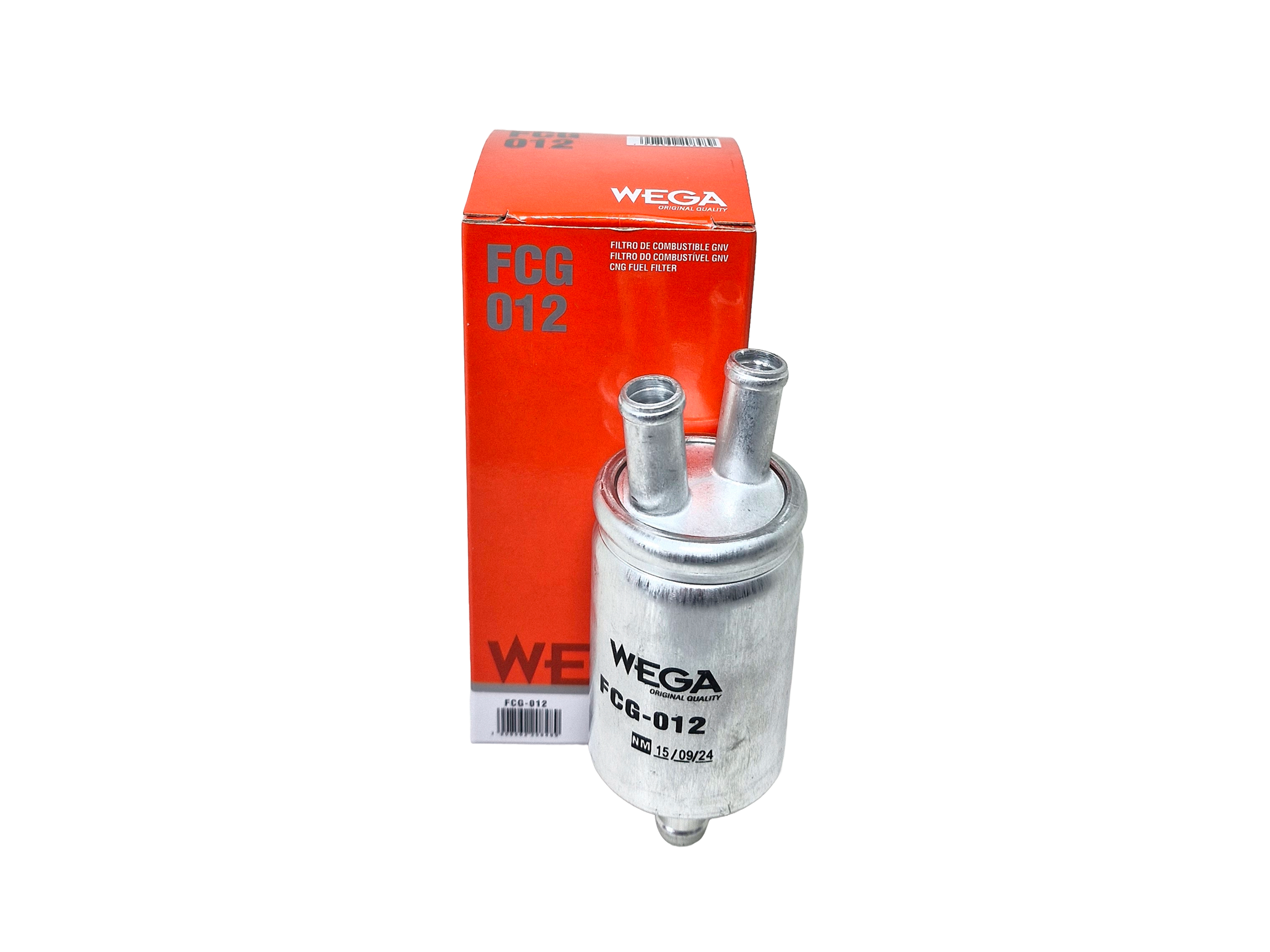 Filtro de Combustível Gnv - Wega - FCG-012