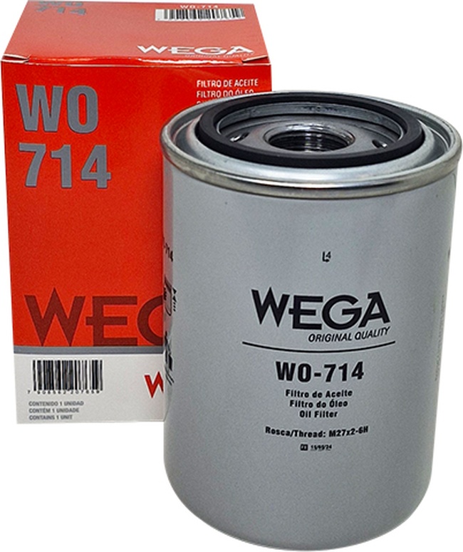 Filtro Blindado de Óleo Hidráulico - Wega - WO-714