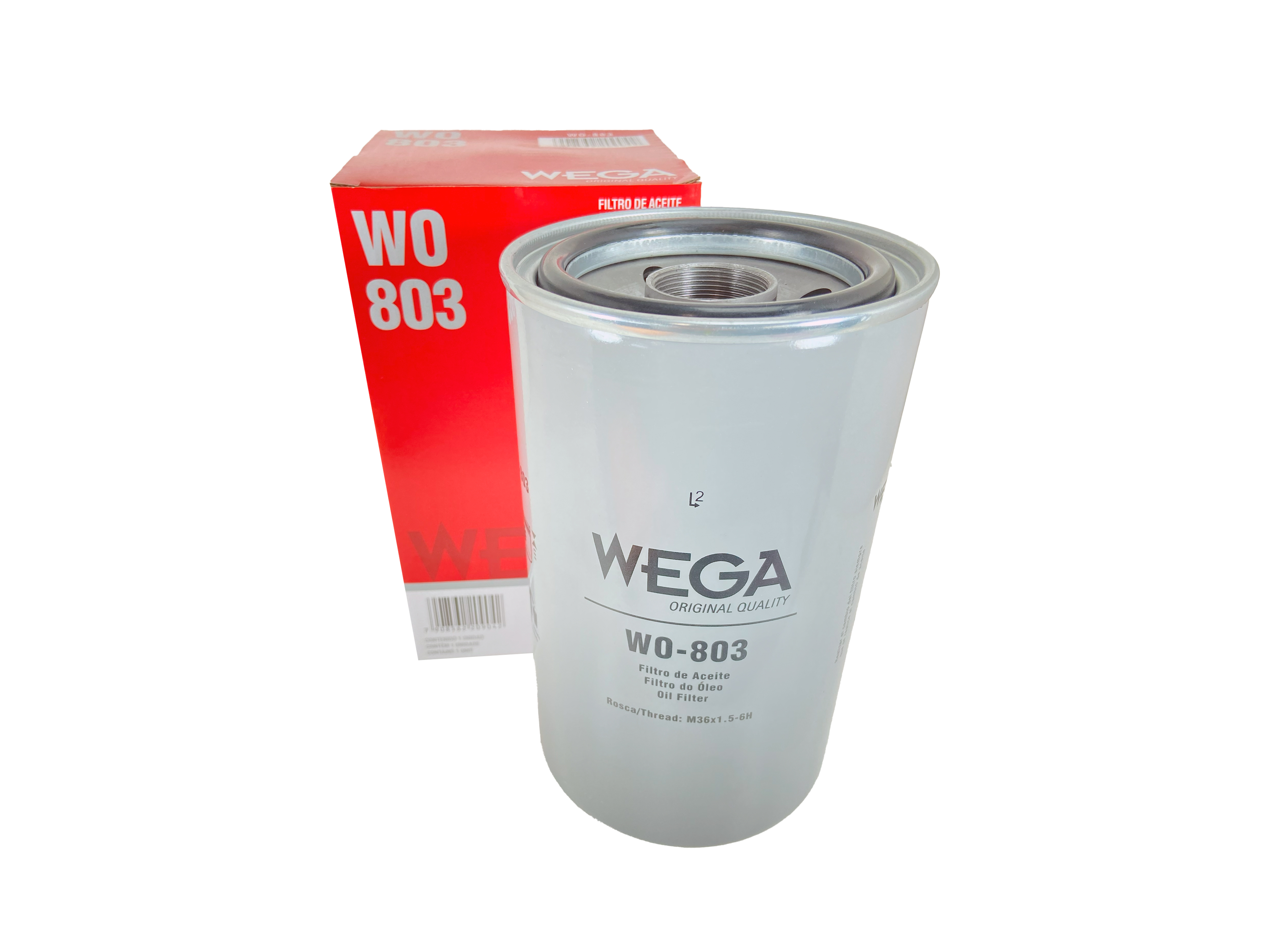 Filtro Blindado de Óleo Hidráulico - Wega - WO-803