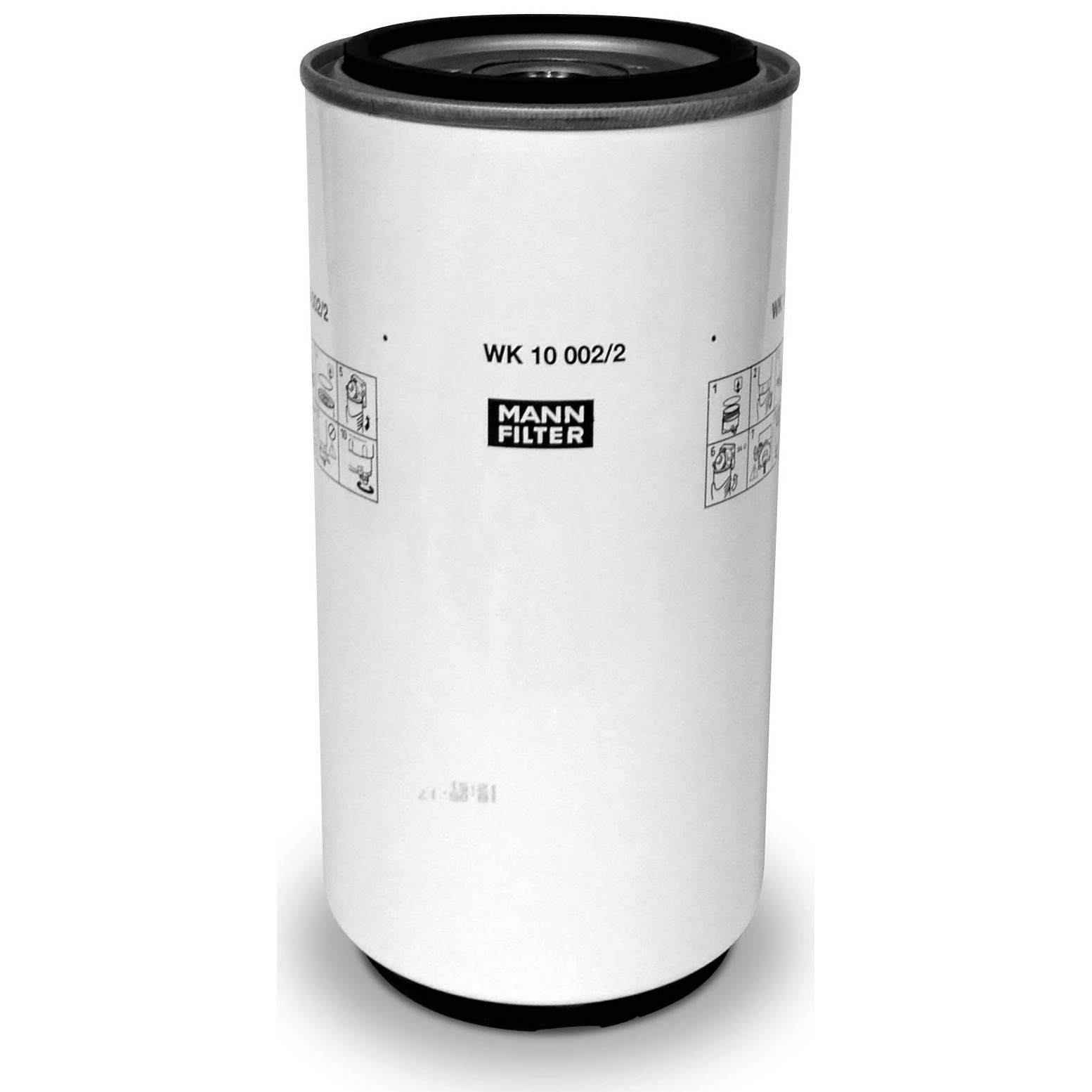 Filtro Blindado de Combustível Separador de Água para Mercedes-Benz 710 e 710 PLUS - Mann-Filter - WK10002/2x