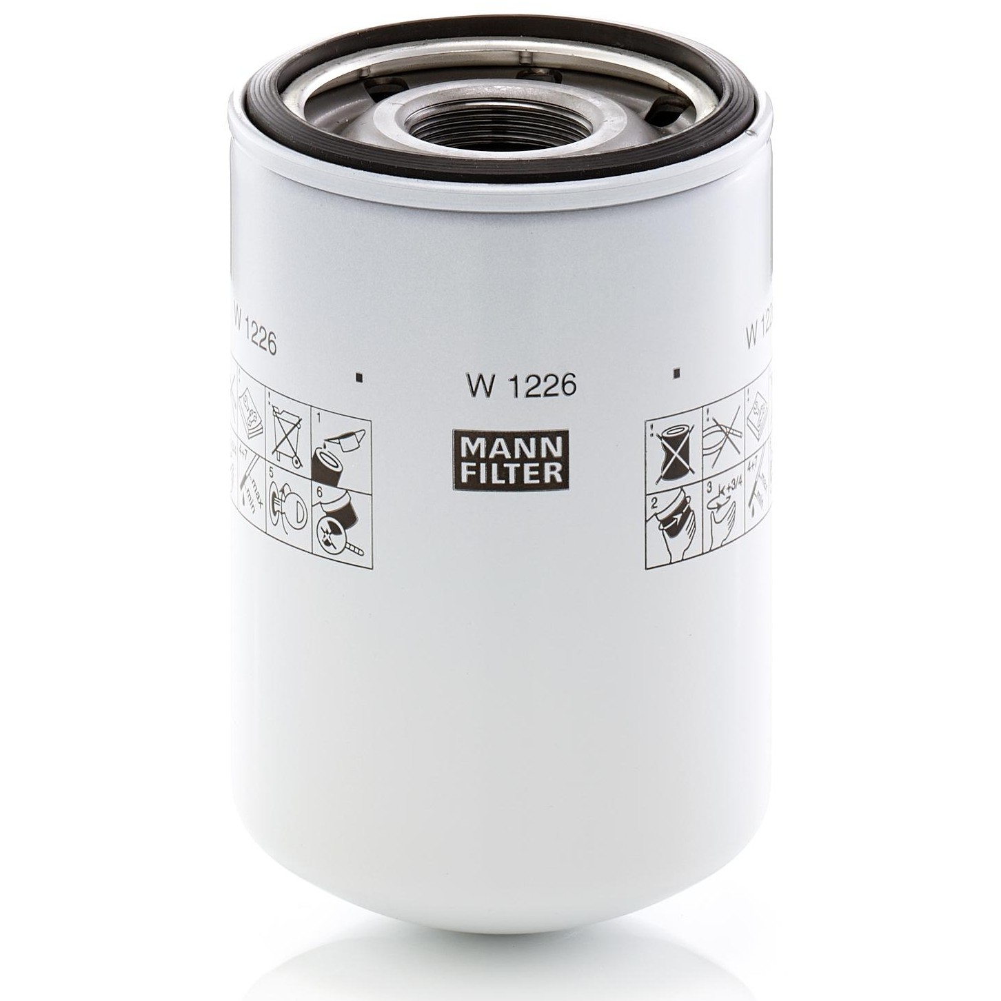 Filtro Blindado de Óleo Hidráulico - Mann-Filter - W1226