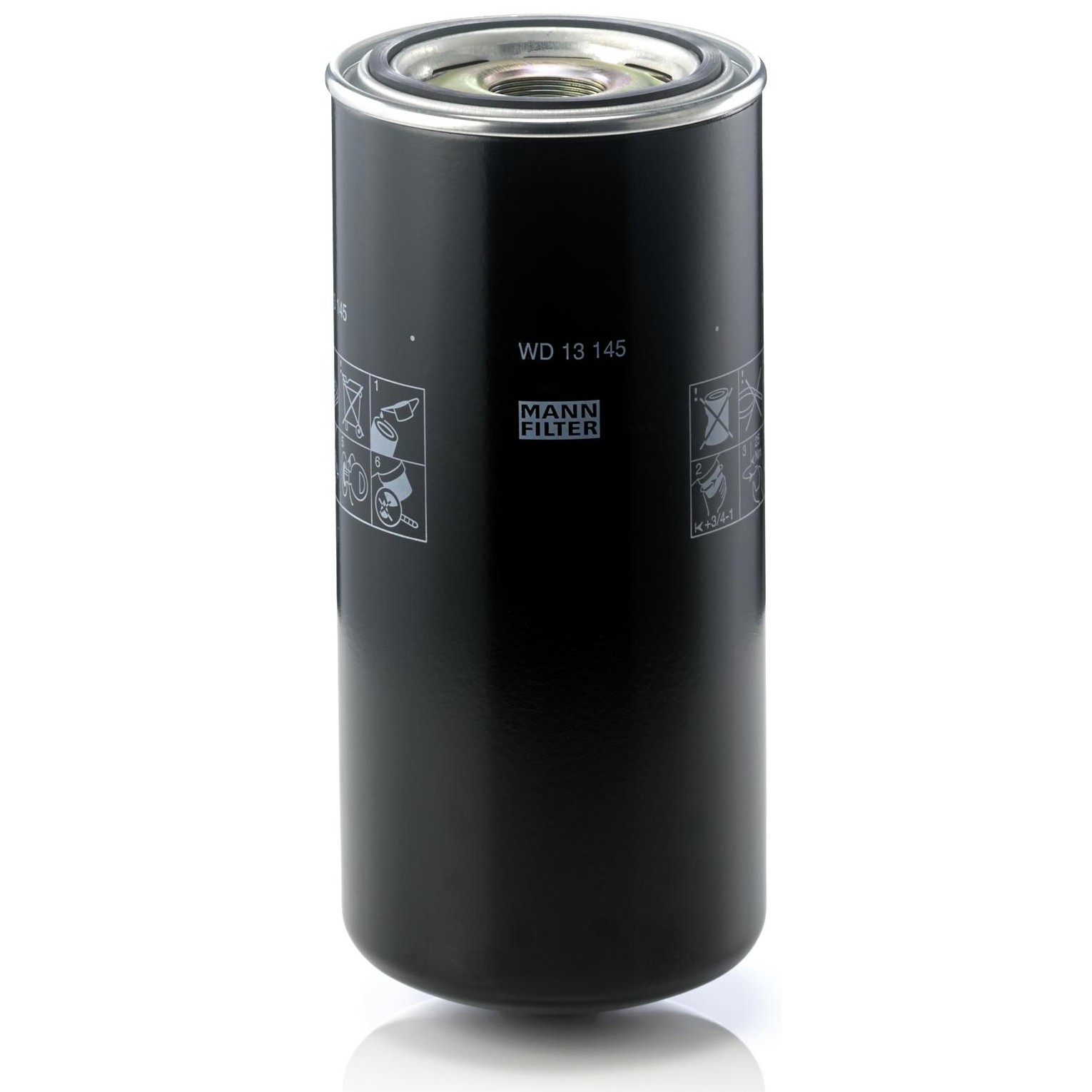 Filtro Blindado de Óleo Lubrificante - Mann-Filter - WD13145