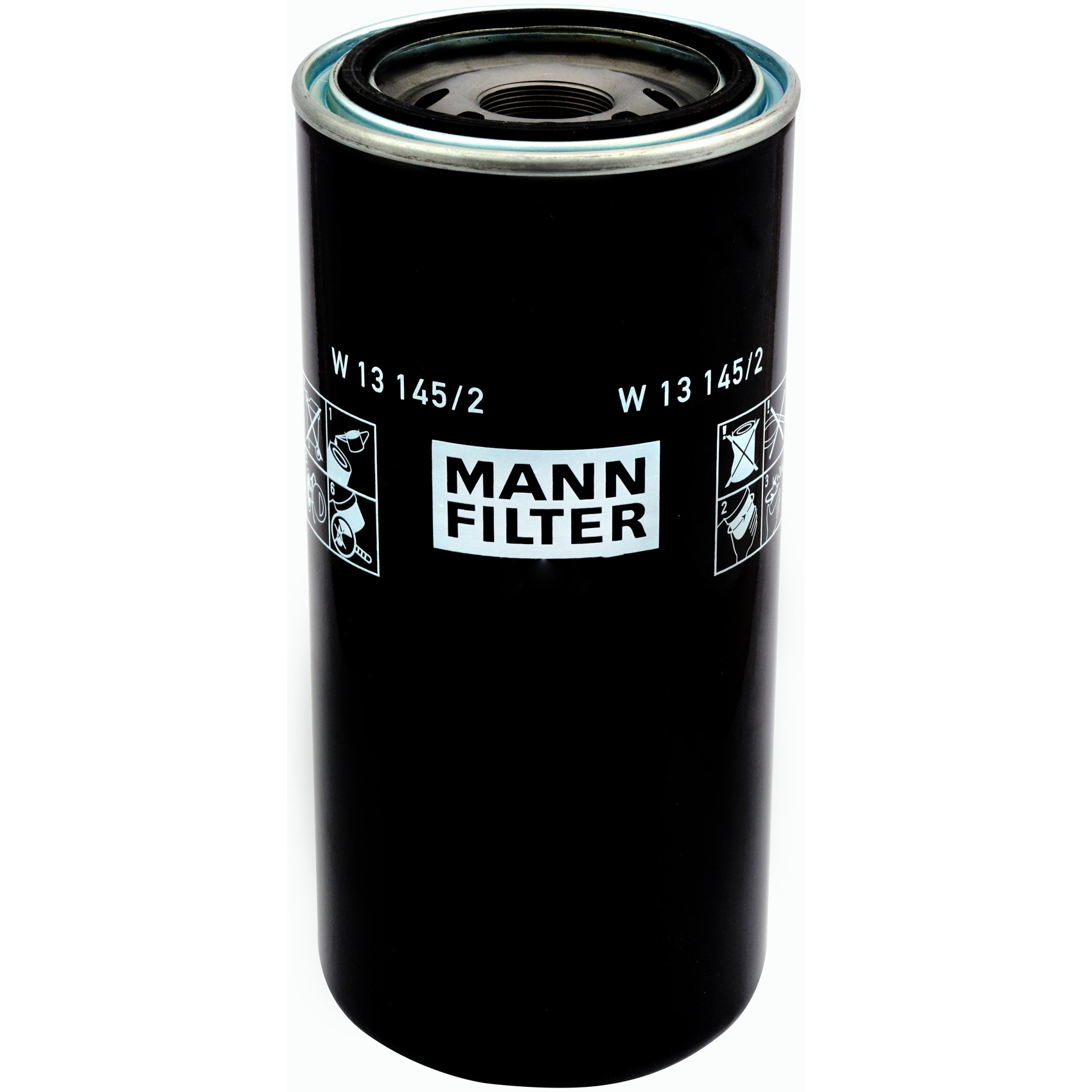 Filtro Blindado de Óleo Lubrificante - Mann-Filter - W13145/2