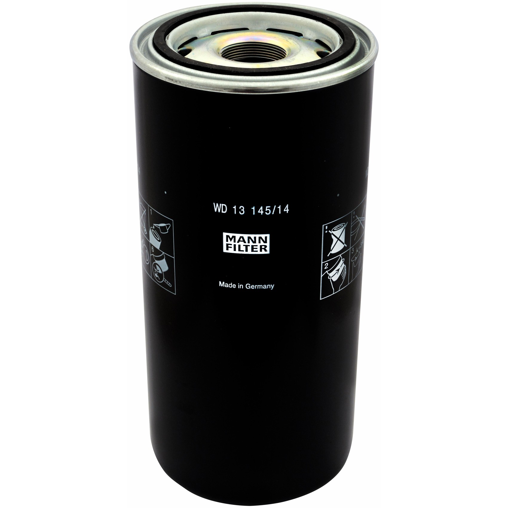 Filtro Blindado de Óleo Hidráulico - Mann-Filter - WD13145/14