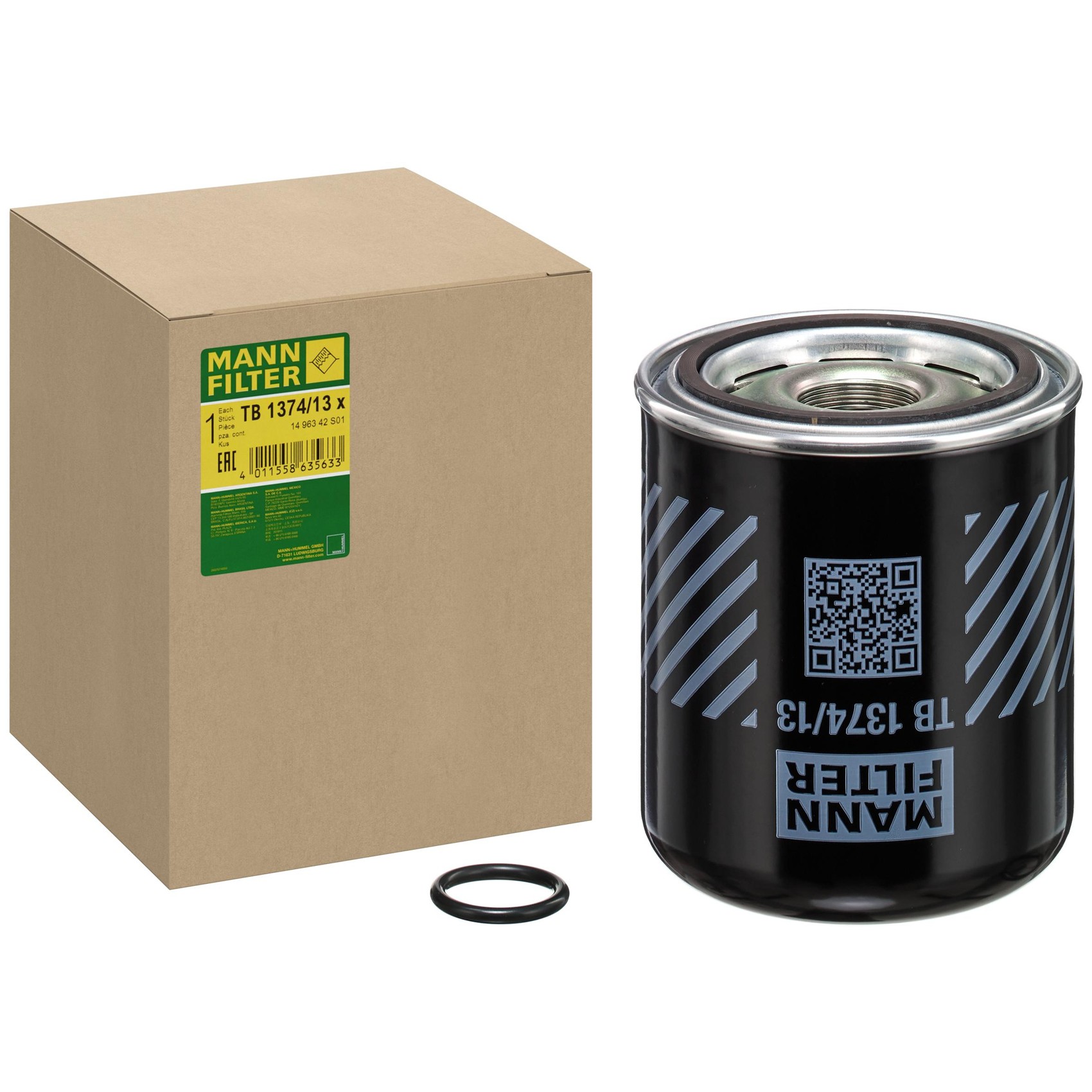 Filtro Secador do Ar Comprimido - Mann-Filter - TB1374/13x