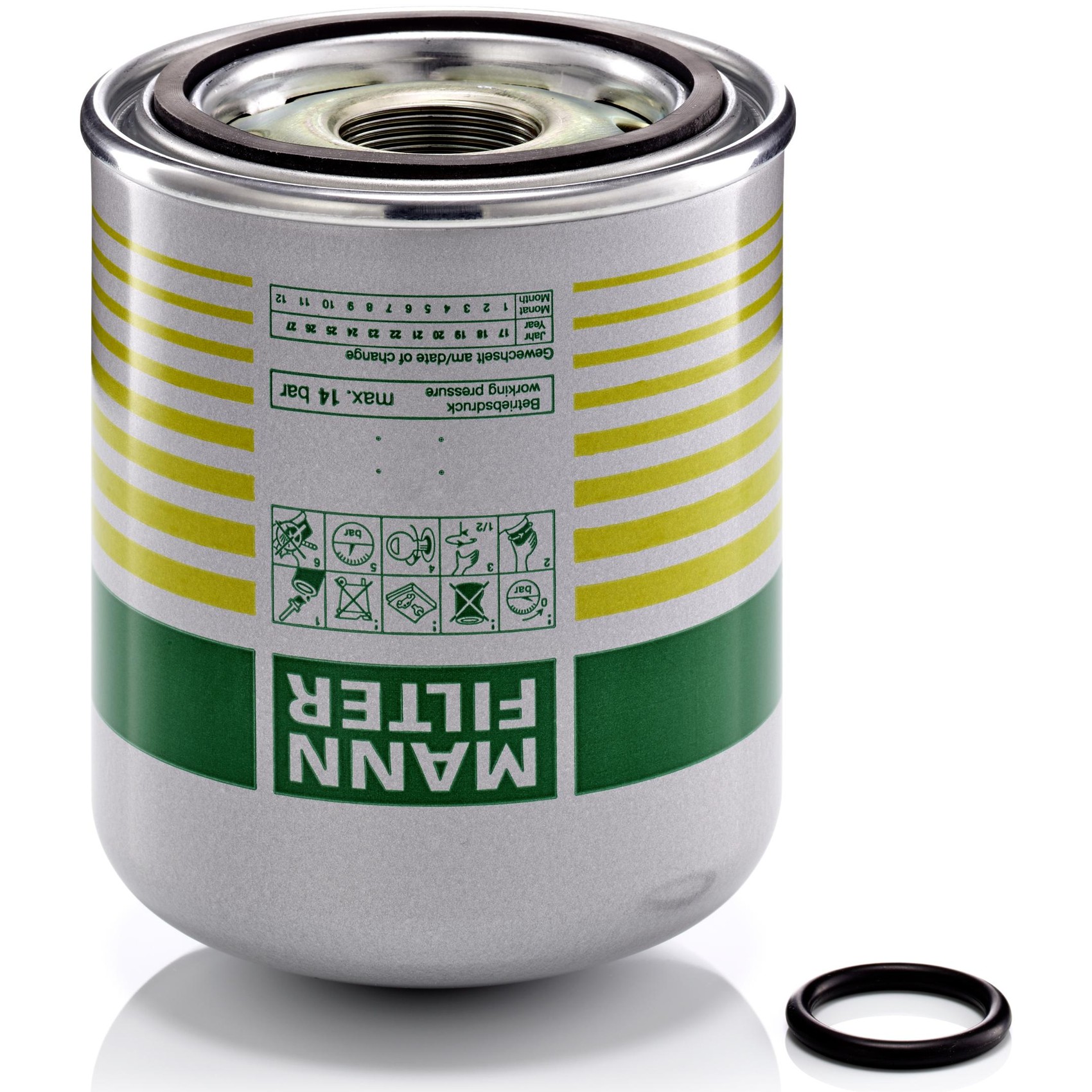 Filtro Secador do Ar Comprimido - Mann-Filter - TB1394/8x