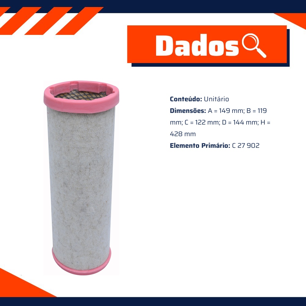 Filtro de Ar do Motor - Mann-Filter - CF1550