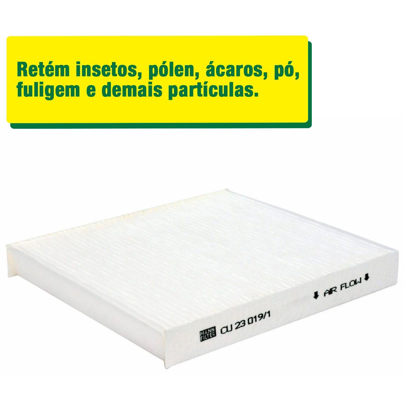 Filtro de Ar da Cabine para Hyundai Creta - Mann-Filter - CU23019/1