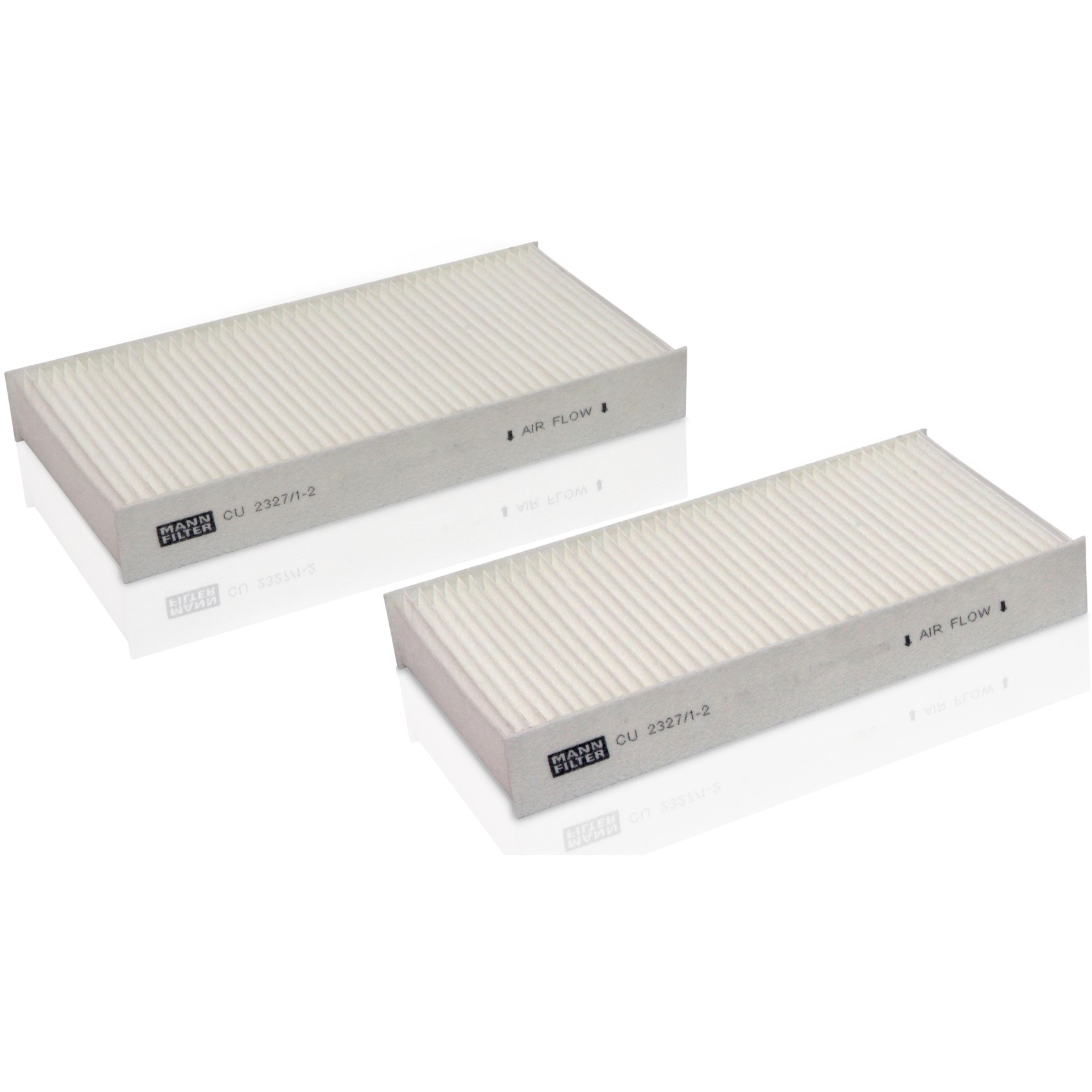 Kit Filtros de Ar da Cabine para Honda Civic e CR-V - Mann-Filter - CU2327/1-2