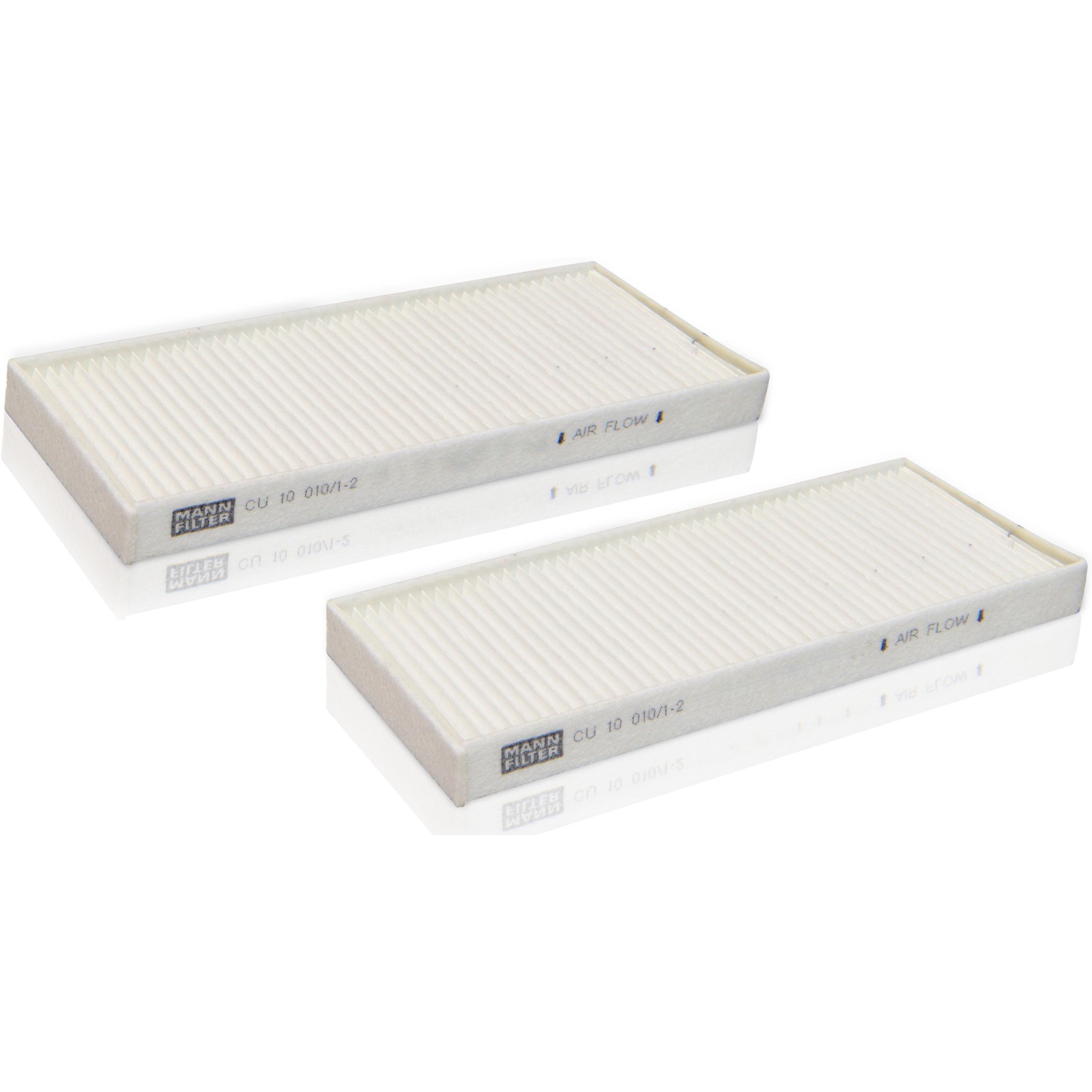 Kit Filtros de Ar da Cabine para Nissan Frontier - Mann-Filter - CU10010/1-2