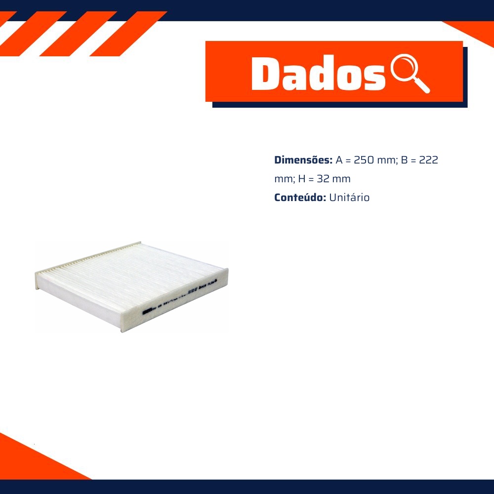 FIltro de Ar Condicionado Cabine - Mann-Filter - CU26021/1