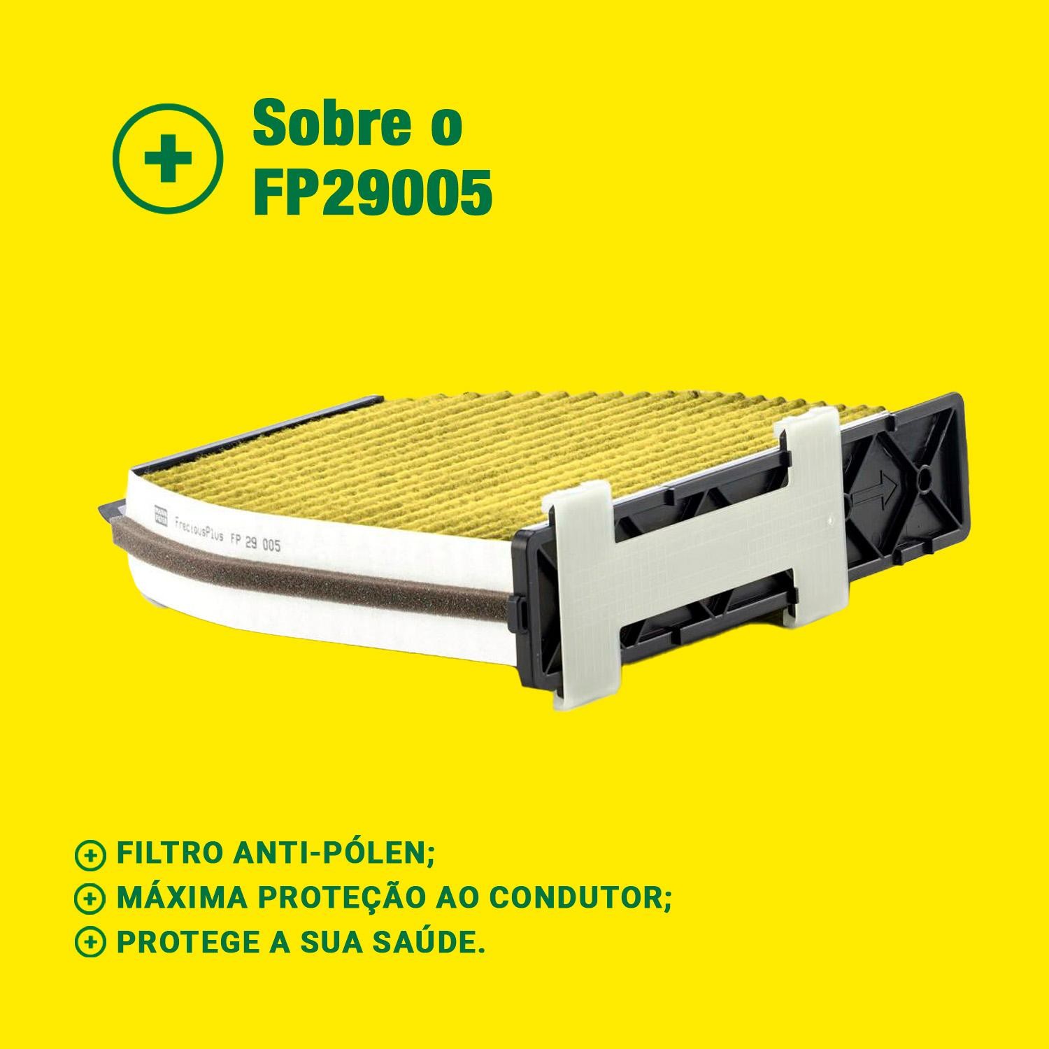 FIltro de Ar Condicionado Cabine - Mann-Filter - FP29005