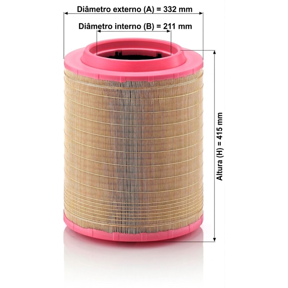 Filtro de Ar do Motor - Mann-Filter - C331460/1