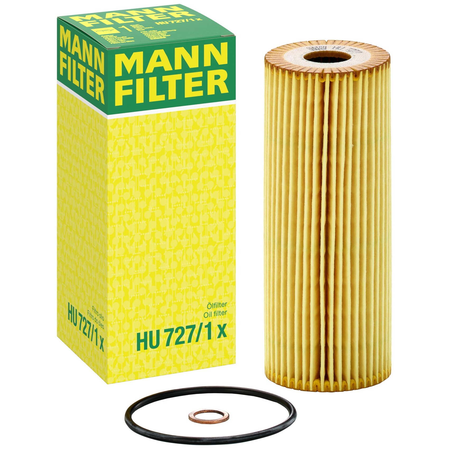 Filtro de Óleo Lubrificante - Mann-Filter - HU727/1x