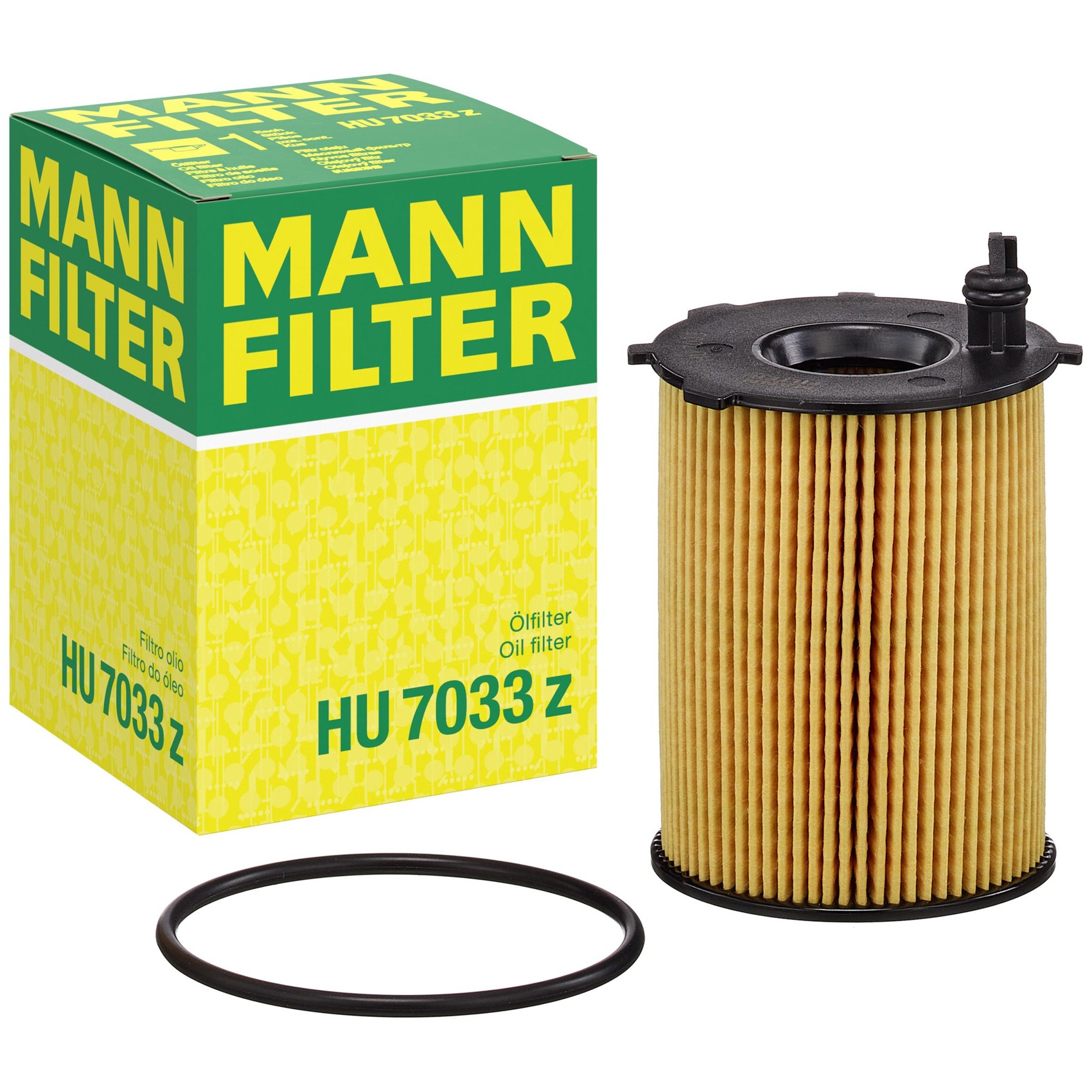 Filtro de Óleo Lubrificante para Citroen Jumpy e Peugeot Expert - Mann-Filter - HU7033z