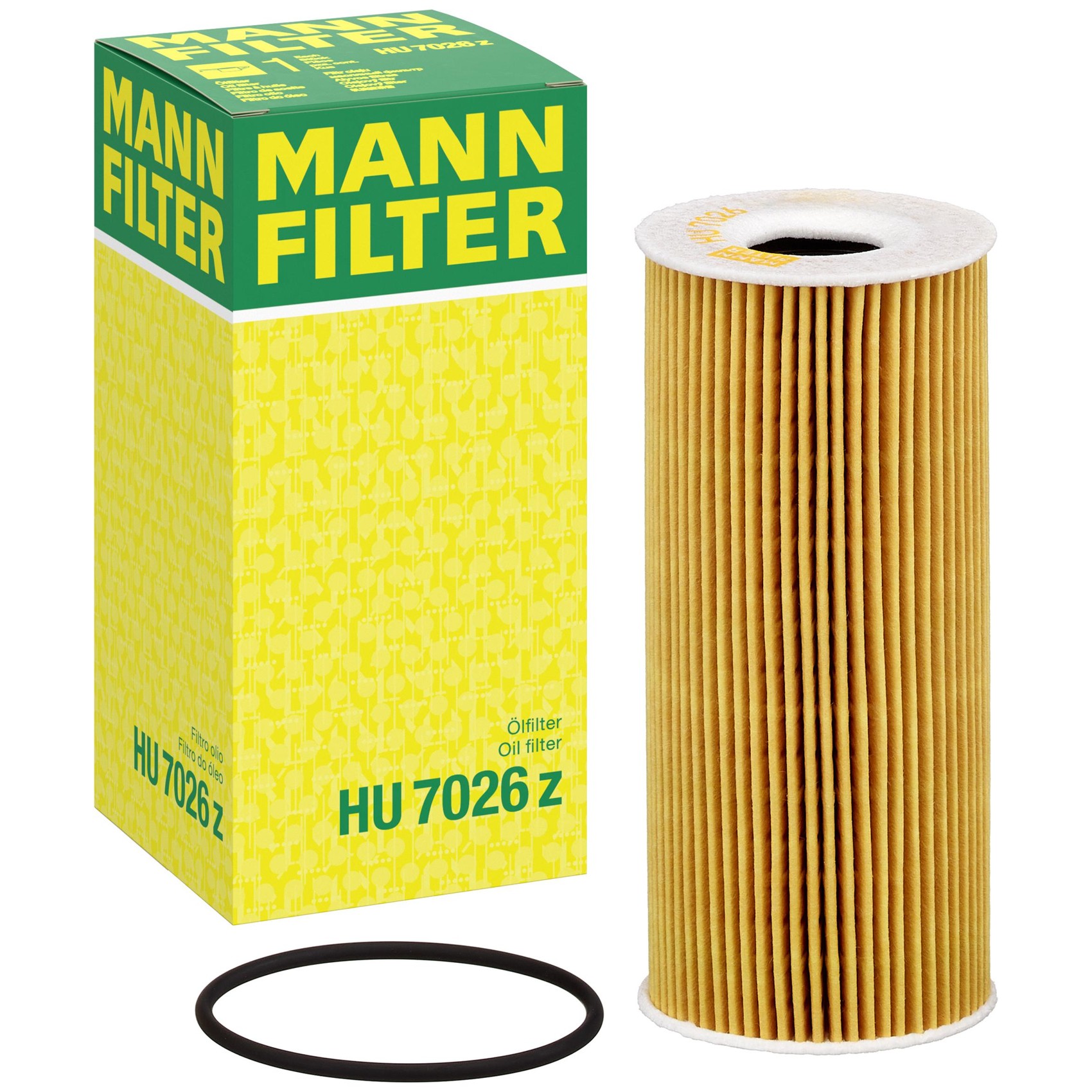 Filtro de Óleo Lubrificante para Porsche Boxster e Cayman - Mann-Filter - HU7026Z