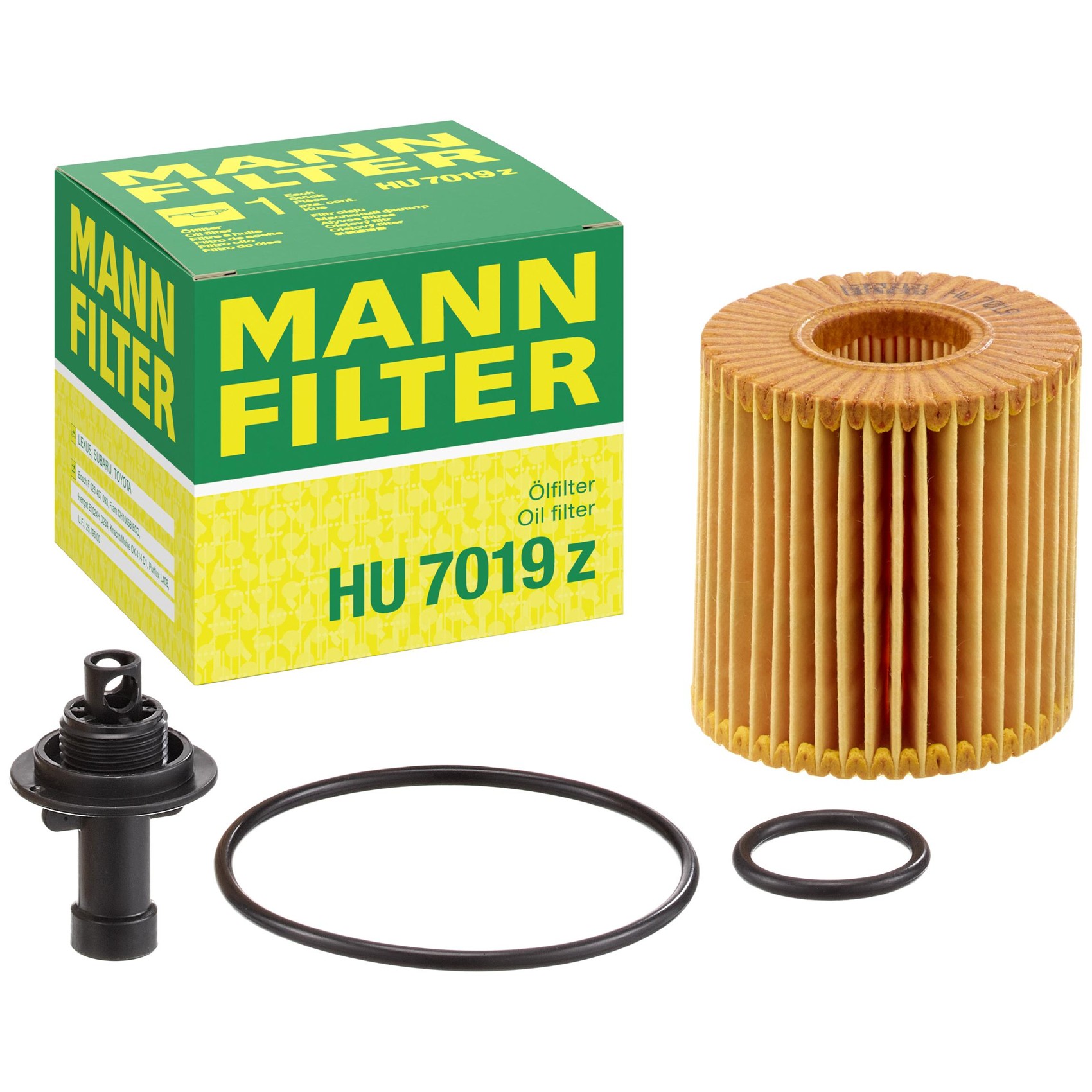 Filtro de Óleo Lubrificante - Mann-Filter - HU7019Z