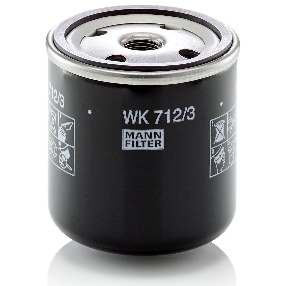 Filtro Blindado de Combustível - Mann-Filter - WK712/3