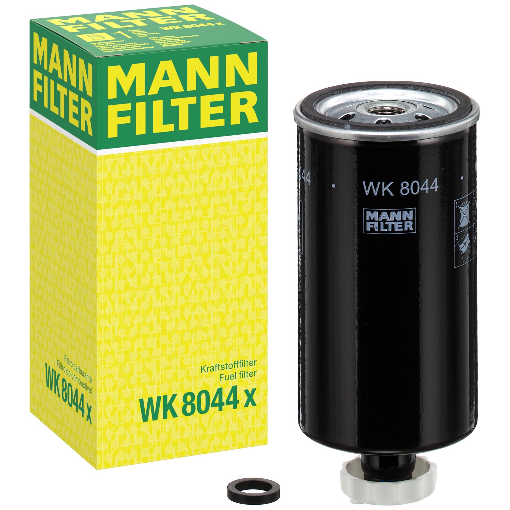 Filtro Blindado de Combustível Separador de Água - Mann-Filter - WK8044x
