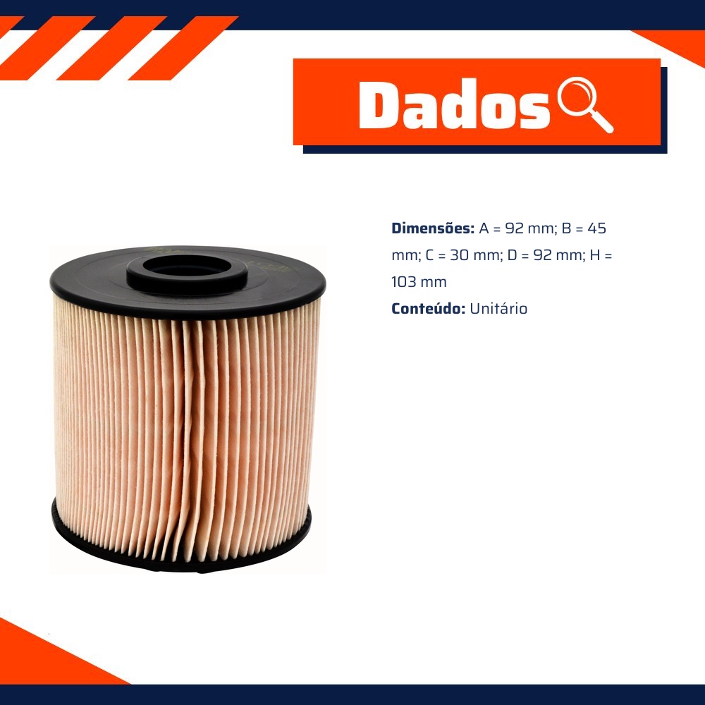 Filtro de Combustível - Mann-Filter - PU1046x