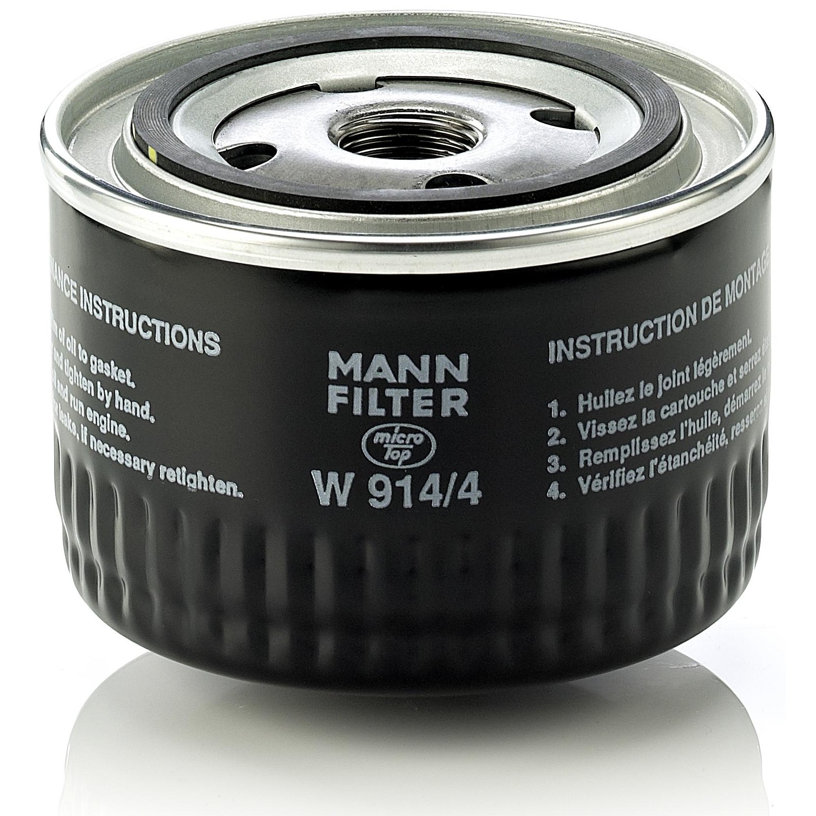 Filtro Blindado de Óleo Lubrificante para Chevrolet Omega e Suprema - Mann-Filter - W914/4