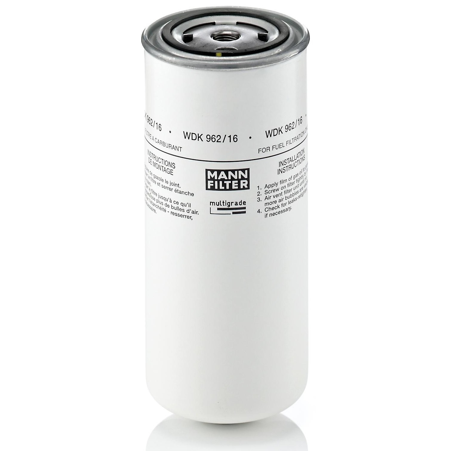 Filtro Blindado de Combustível para Iveco Stralis 450S33T Stralis 500S33T - Mann-Filter - WDK962/16