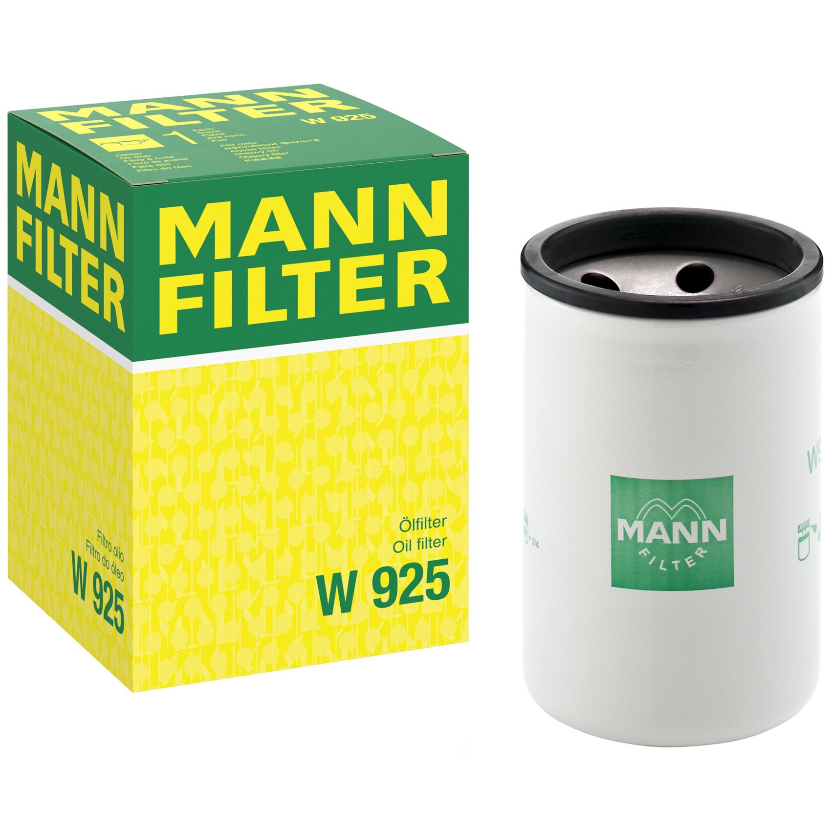 Filtro Blindado de Óleo Lubrificante - Mann-Filter - W925