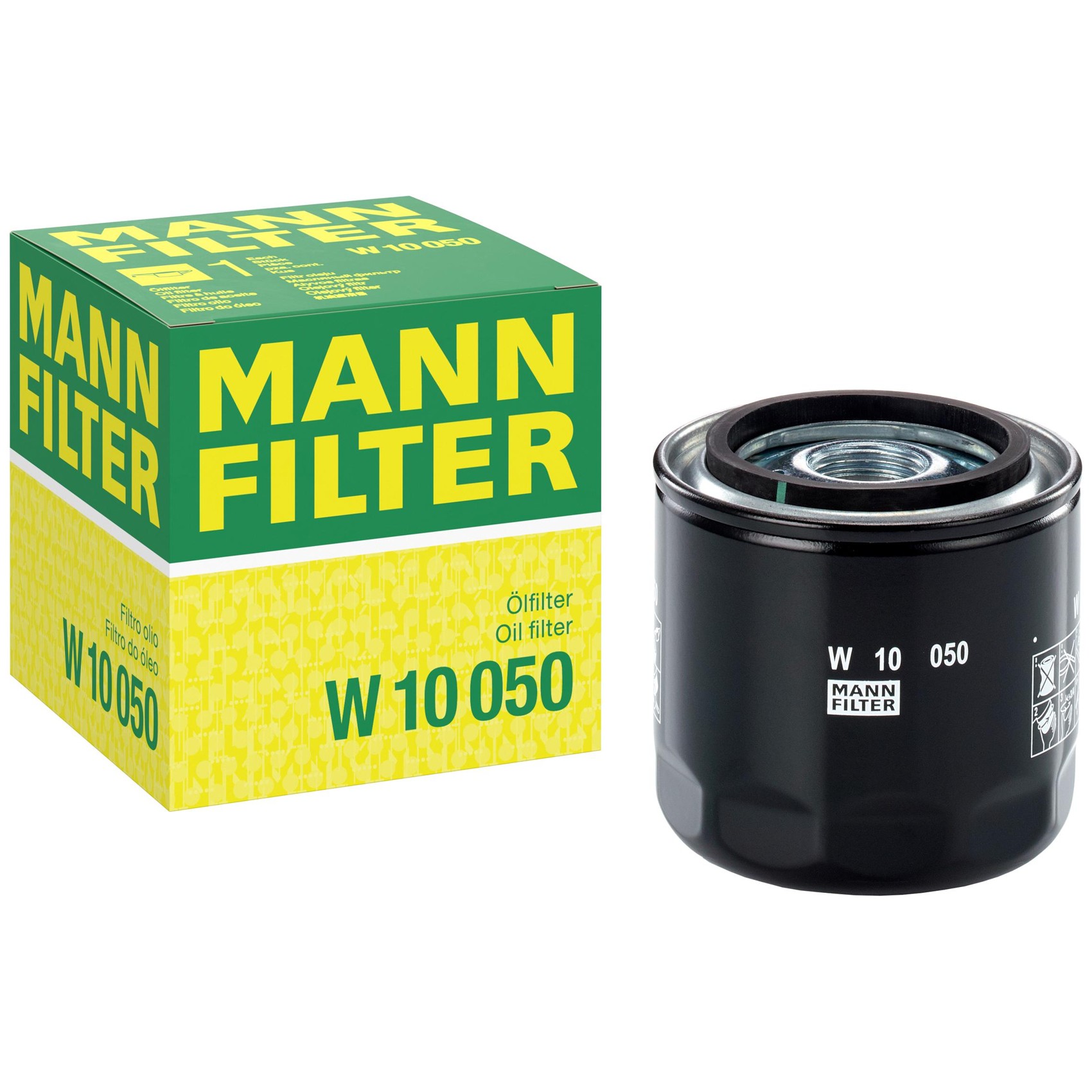 Filtro Blindado de Óleo Lubrificante - Mann-Filter - W10050