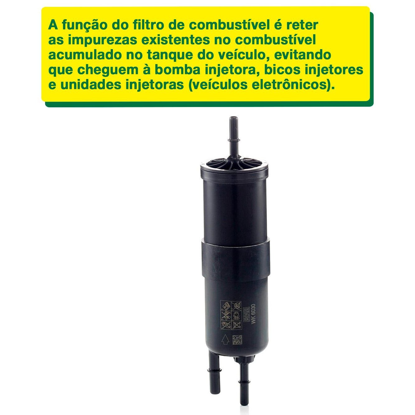 Filtro Blindado de Combustível - Mann-Filter - WK6030
