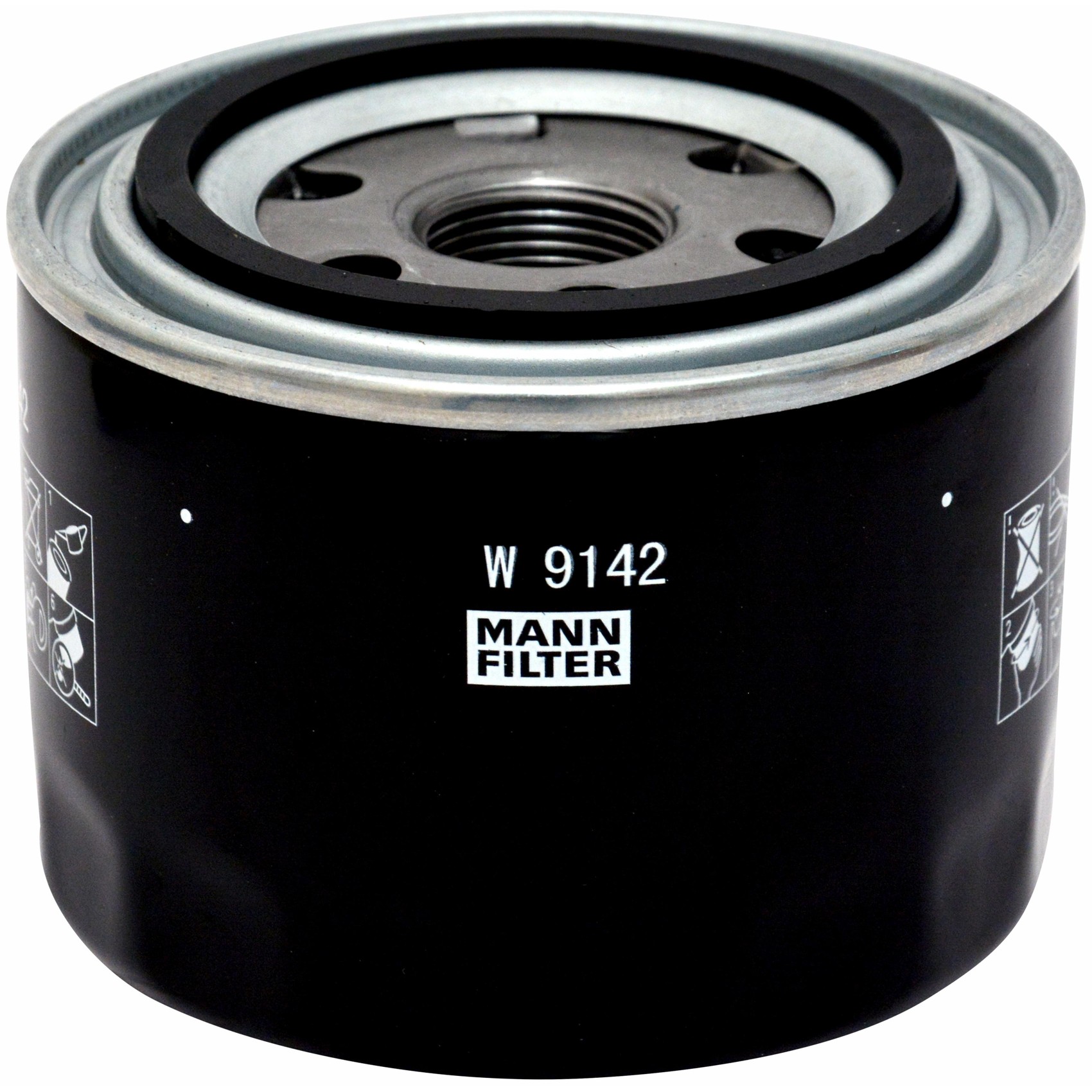 Filtro Blindado de Óleo Lubrificante - Mann-Filter - W9142