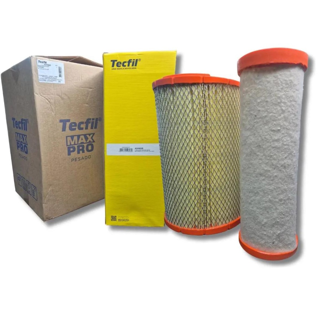 Filtro de Ar Primário e Secundário do Motor - Tecfil - ARS9839KIT