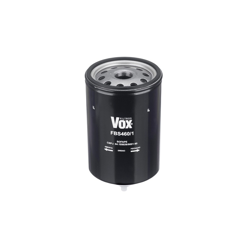 Filtro Blindado de Combustível Separador de Água para Iveco Stralis 450-S33 T e Mercedes-Benz L 1414 - VOX - FBS460/1