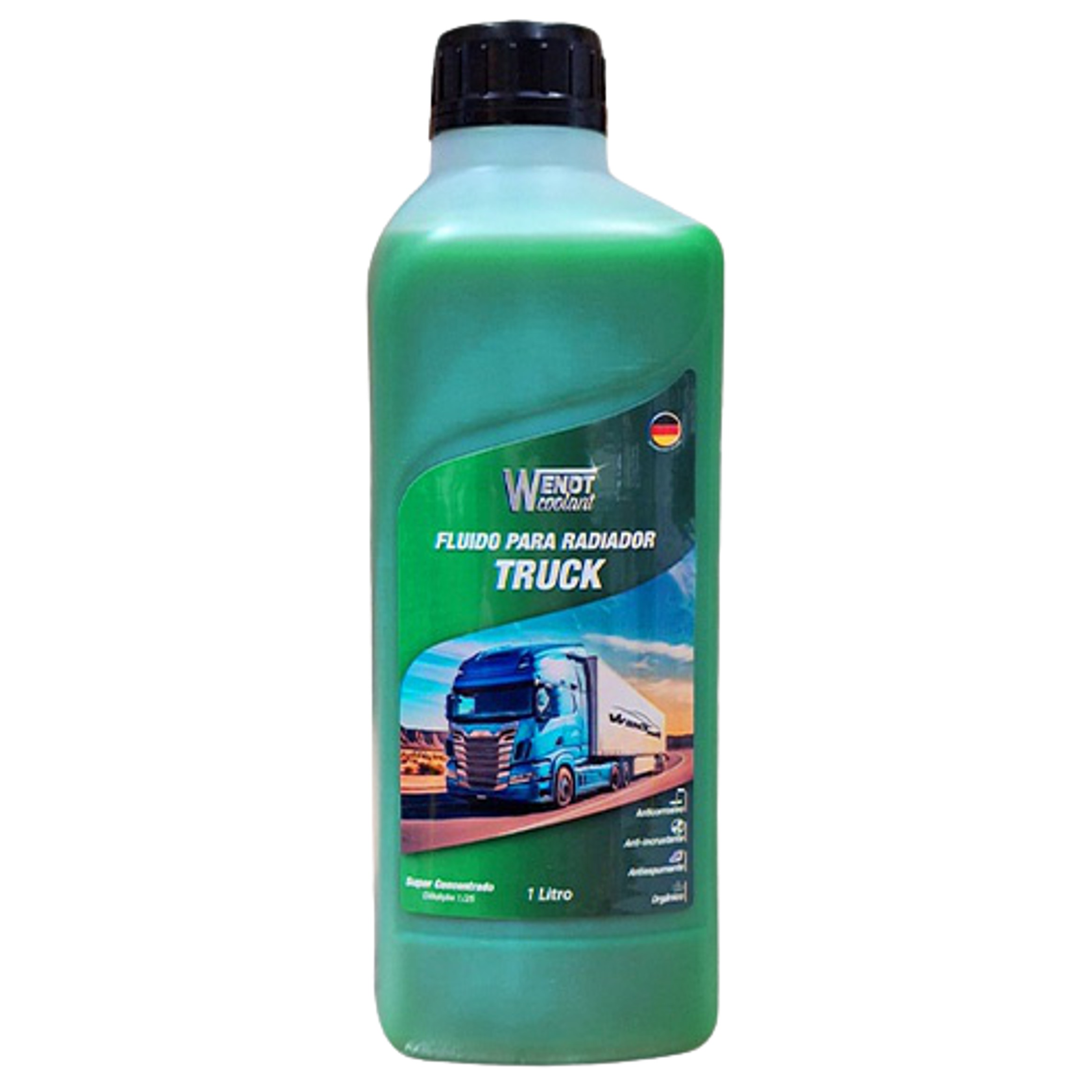Aditivo para Radiador Antirust Truck Super Concentrado 1L Verde - Wendt Parts - WNT0132