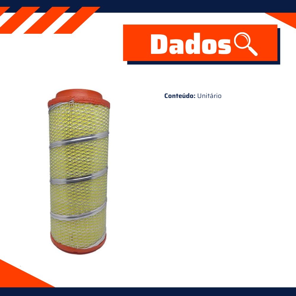 Filtro de Ar do Motor - Wendt Parts - WAR1016
