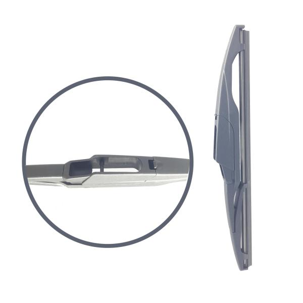 Palheta Silicone Traseira Conexão B 10" para Fiat Mobi e Uno - Wendt Parts - WTC10B