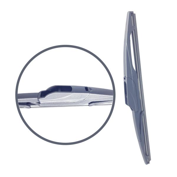 Palheta Silicone Traseira Conexão F 13" para Hyundai Santa Fé - Wendt Parts - WTC13F