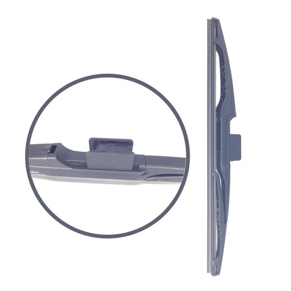 Palheta Silicone Traseira Conexão M 12" para Chevrolet Captiva - Wendt Parts - WTC12M