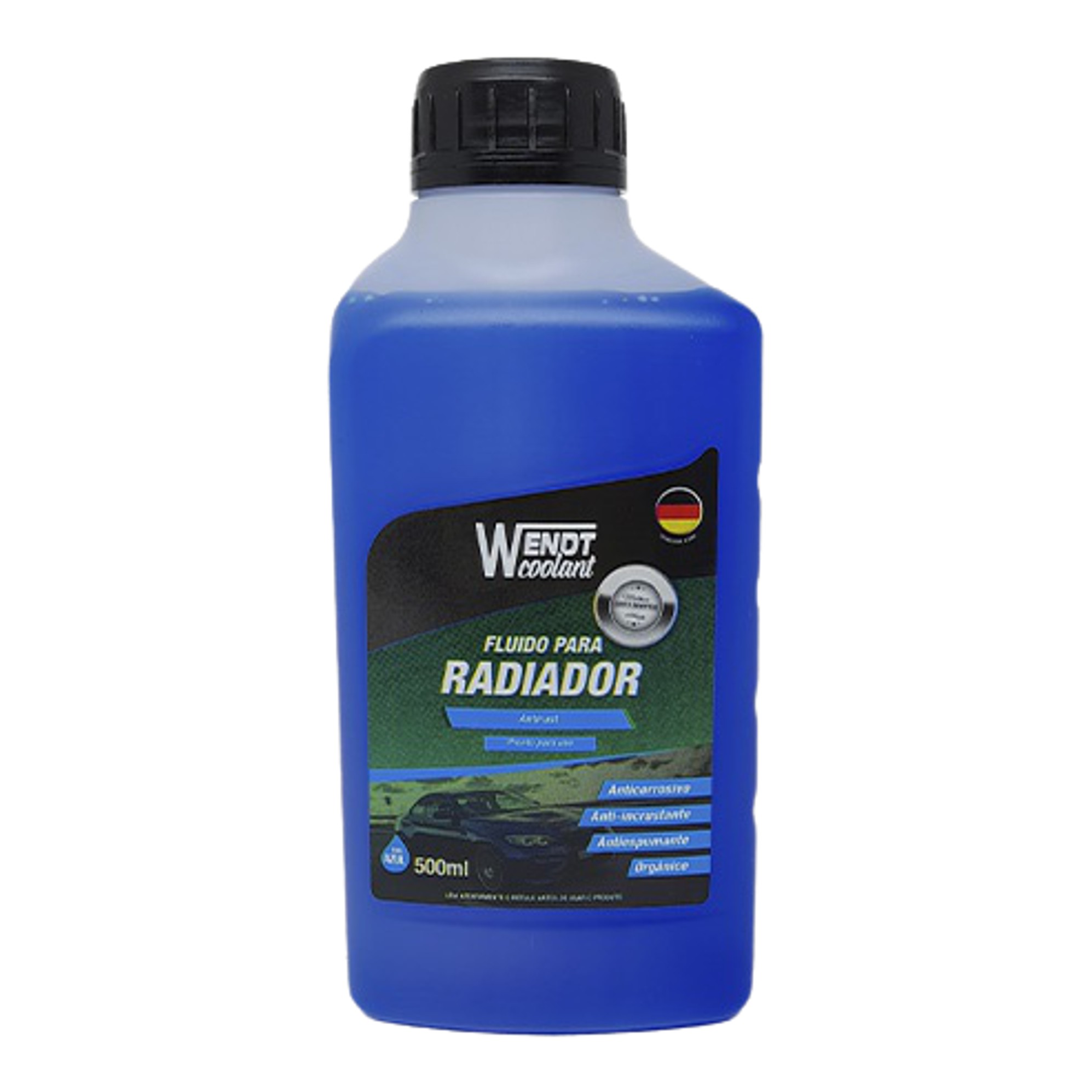 Aditivo para Radiador Antirust Pronto para Uso Orgânico Azul - Wendt Parts - WNT0023