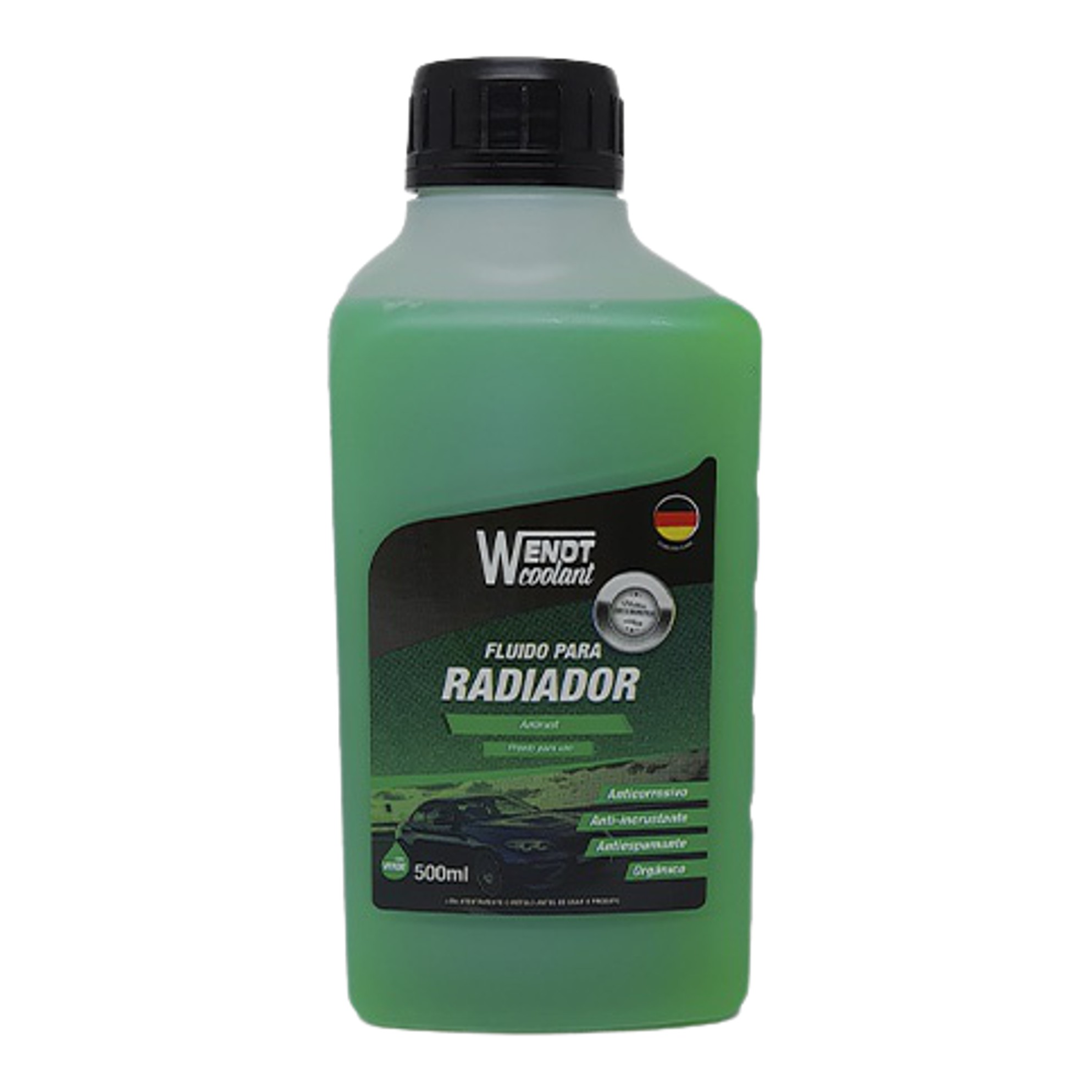Aditivo para Radiador Antirust Pronto para Uso Orgânico Verde - Wendt Parts - WNT0022