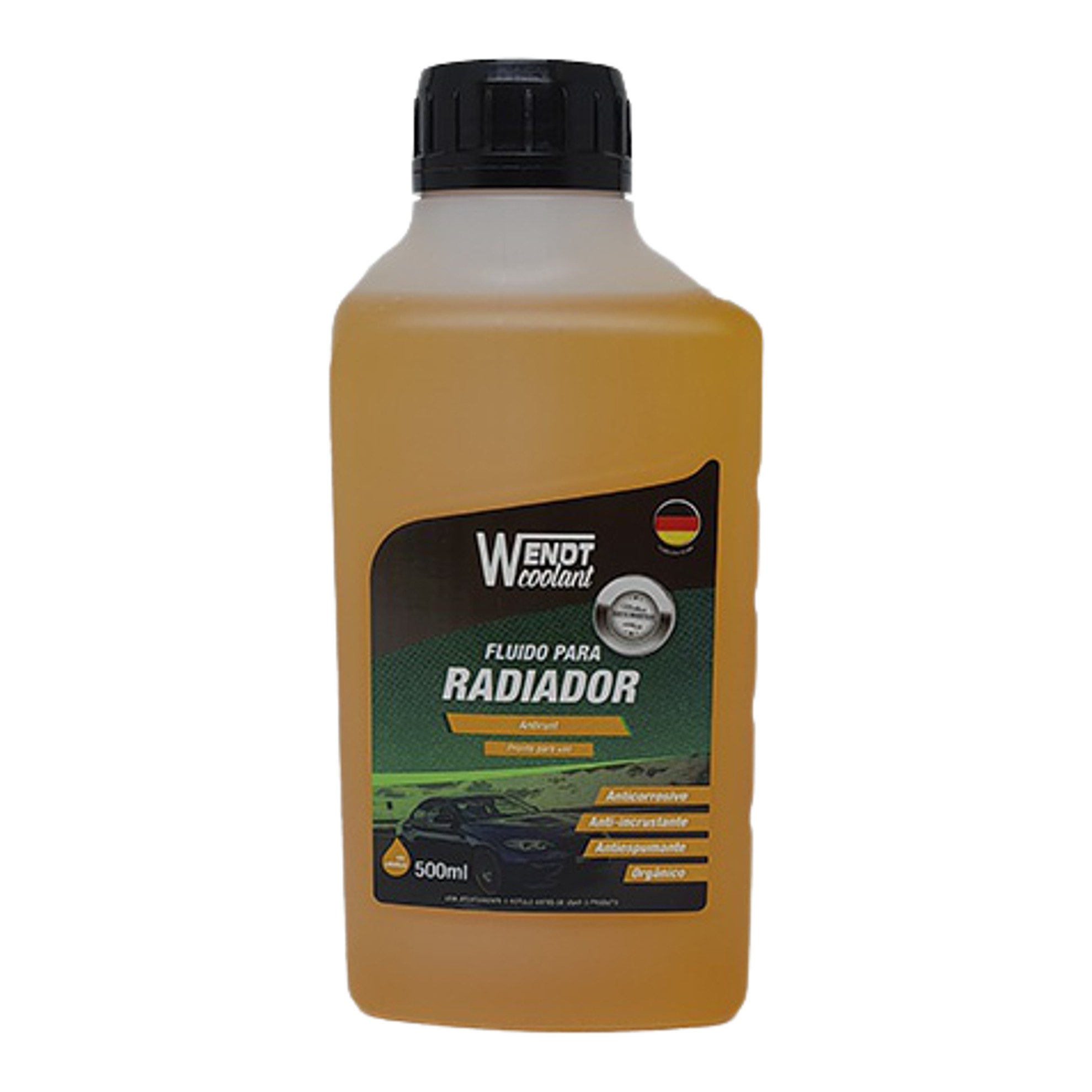 Aditivo para Radiador Antirust Pronto para Uso Orgânico Laranja - Wendt Parts - WNT0025