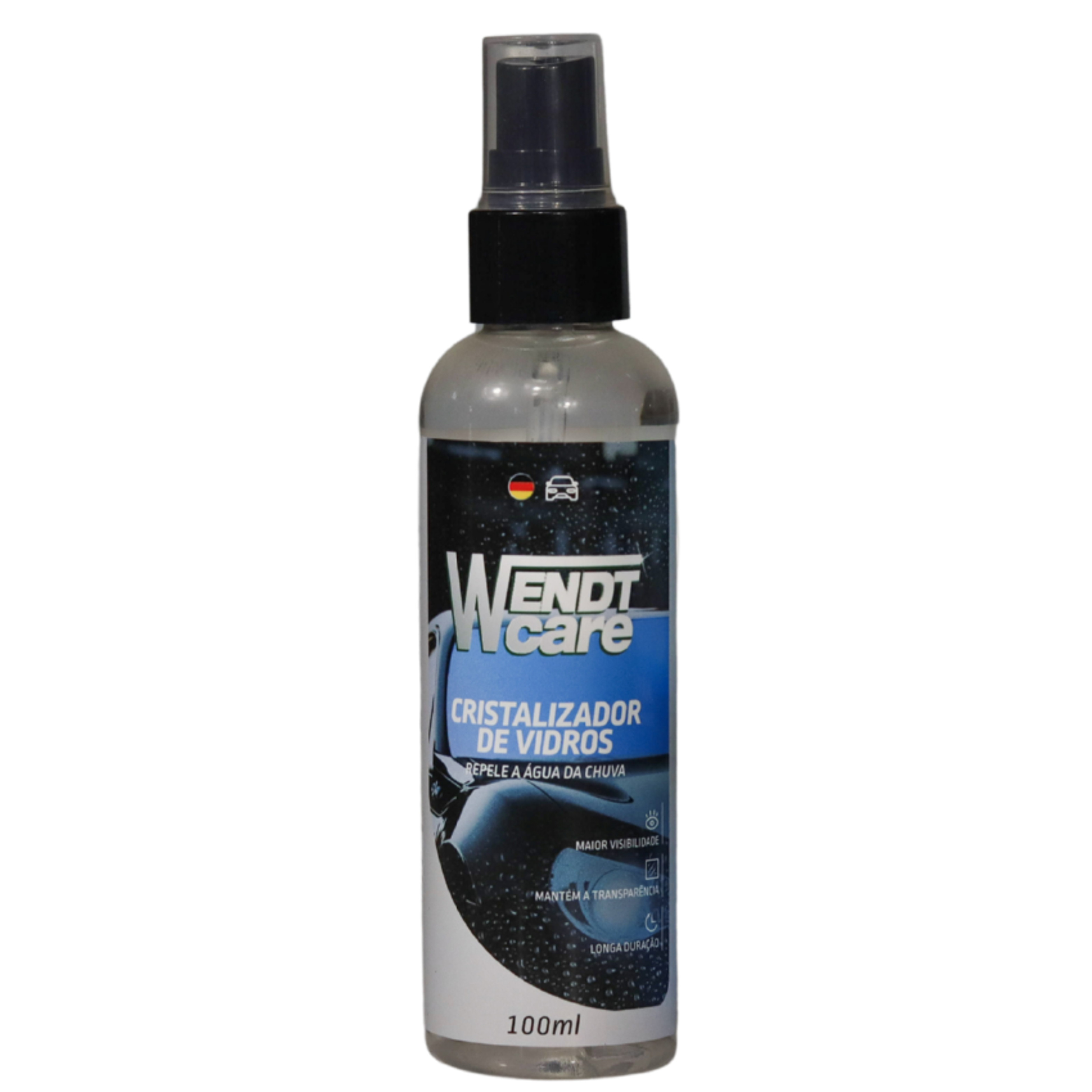 Care Cristalizador de Vidros 100Ml - Wendt Parts - WCCV1008/100