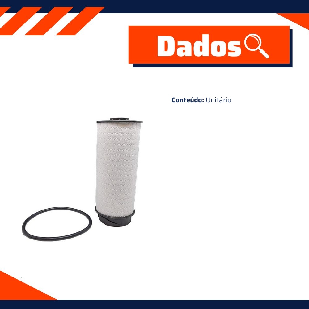 Filtro de Combustível Diesel Refil - Wendt Parts - WCR111
