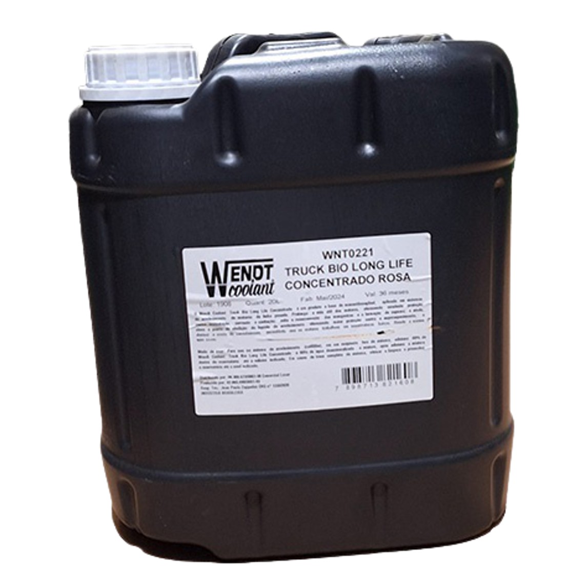 Aditivo para Radiador Coolant Truck Bio Long Life Concentrado 20L Rosa - Wendt Parts - WNT0221