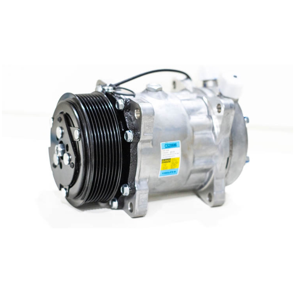 Compressor Ar Condicionado para Adaptação 12V Polia 119mm 8PK Horário - Delphi - CS20686