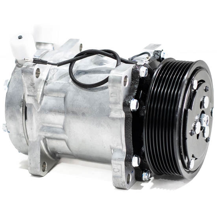 Compressor Ar Condicionado 12V Polia 119mm 8PK para New Holland 8160 8260 8360 - Delphi - CS20710
