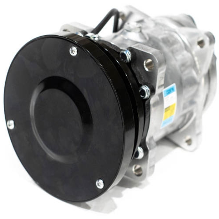 Compressor Ar Condicionado 24V para Caterpillar Polia 138,5mm 1PK Horário - Delphi - CS20716