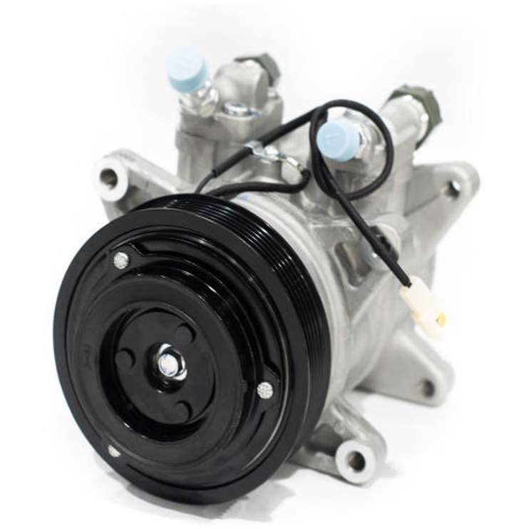Compressor Ar Condicionado para Adaptação 12V Polia 120mm 6PK Horário e Anti-Horário - Delphi - CS20719